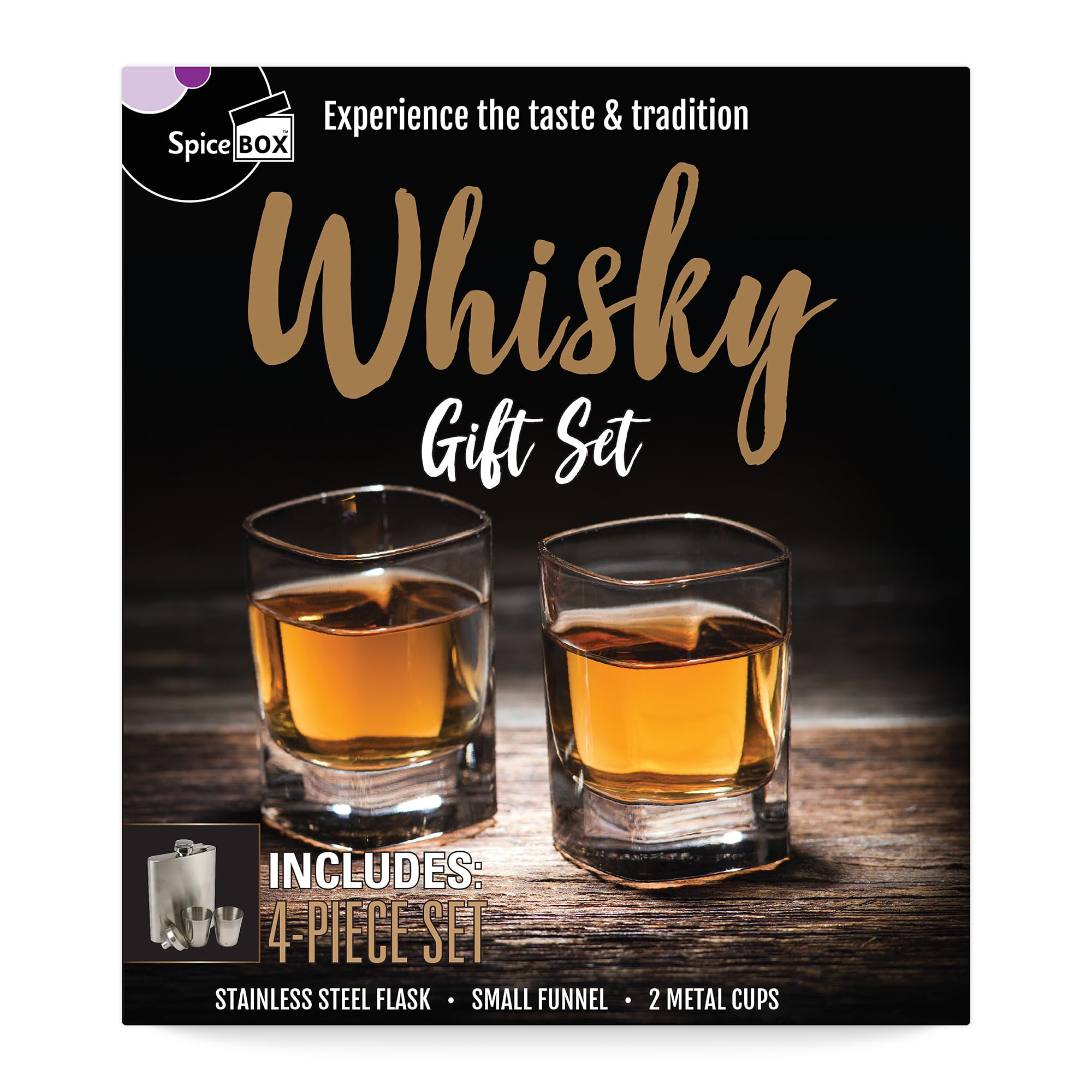 Amazon.com: Gift Box SpiceBox Whisky Experience Set - Indulge in